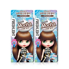 FRESHLIGHT 富麗絲 乳霜染髮劑, Sweet Mocha, 2盒