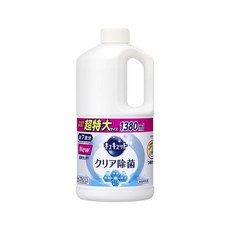 Kao 花王 除菌洗碗精 大容量補充瓶 檸檬酸, 1380ml, 1瓶