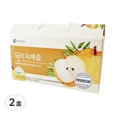 BOTO 桔梗水梨汁禮盒 30包入, 2.4L, 2盒