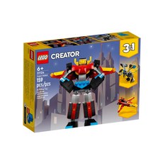 LEGO 樂高 創意百變系列3合1 #31124, 超級機器人 Super Robot, 1組