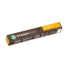 STARBUCKS 星巴克 黃金烘焙咖啡膠囊 Nespresso咖啡機專用, 10顆, 1盒