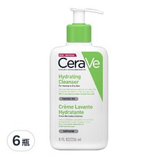 CeraVe 適樂膚 輕柔保濕潔膚露, 236ml, 6瓶