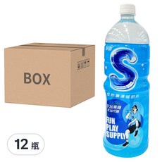 Super Supau 舒跑 S運補飲料, 1.5L, 12瓶