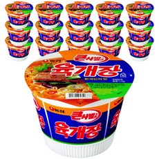 Nongshim 農心 辣牛肉湯碗麵 110g, 16入