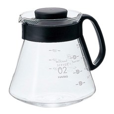 HARIO V60 經典60咖啡壺 XVD-60B, 600ml, 1個