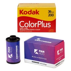 KODAK 柯達 Color Plus 200 36 切 + Kentmere 400 36 切, 1套, 單品