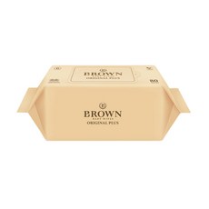 BROWN Original Plus 防過敏嬰兒溼巾替換型, 80張, 10包