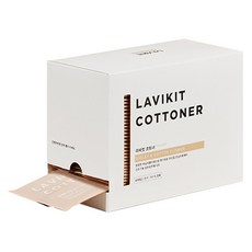 La vikit 塗層白色亞麻床單織物柔軟劑產品, 40入, 1個