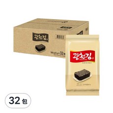 Kwang Cheon Kim 廣川海苔 包飯海苔, 5g, 32包