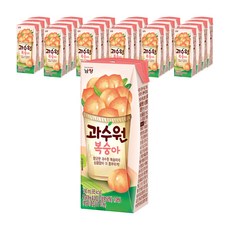 Namyang 南陽乳業 水蜜桃果汁, 190ml, 24入