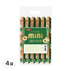 華元 mini分享包洋蔥圈 原味 18包, 90g, 4袋