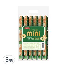 華元 mini分享包洋蔥圈 原味 18包, 90g, 3袋