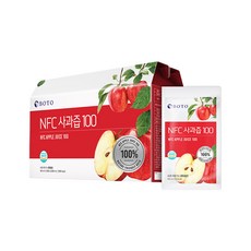 BOTO NFC蘋果汁 30入裝, 3000ml, 1盒