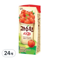 Namyang 南陽乳業 Gwasoowon 蘋果汁, 190ml, 24入