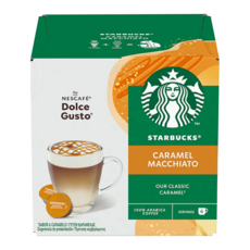 STARBUCKS 星巴克 焦糖瑪奇朵咖啡膠囊, 12顆, 1盒