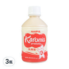 NAIPIS Karomis 乳酸菌飲料, 290ml, 3瓶