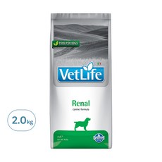 Farmina 法米納 VetLife VDR-9 VETLIFE 獸醫寵愛天然處方系列 犬用腎臟配方 乾飼料, 2kg, 1袋