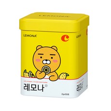 LEMONA Kakao Friends鐵盒裝維他命C粉隨身包, 100g, 1組