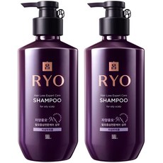 RYO 呂 滋養韌髮洗髮精 油性頭皮適用 草本花香, 400ml, 2瓶