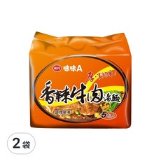 味丹 味味A 香辣牛肉湯麵 83g, 10包