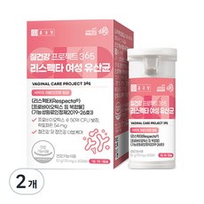 鍾根堂 女性私密處健康計劃 365 Respecta 乳酸菌 51g, 30顆, 2個