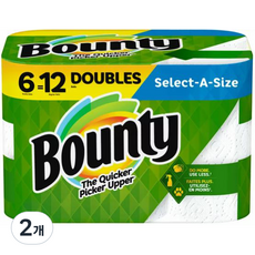 【Coupang進口】Bounty Kitchen Paper 廚房紙巾雙人裝, 90張, 12捲
