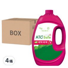 ATO Safe 洗衣精, 2.5L, 4桶