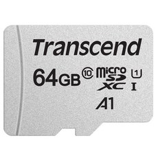 Transcend 創見 Micro SD記憶卡 300S, 64GB