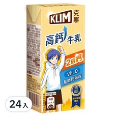 KLIM 克寧 超級成長學生牛奶, 198ml, 24入