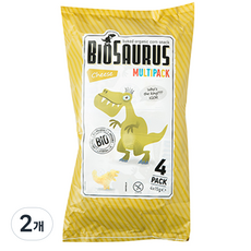 BIOSAURUS 恐龍造型餅乾 起司風味, 60g, 2個