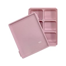 tgm 白金矽膠副食品冷凍儲存分裝盒, 薰衣草紫, 1個