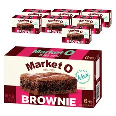 Market O 巧克力布朗尼蛋糕, 120g, 8盒