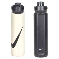 NIKE 耐吉 SS RECHARGE大口徑保冷瓶 NIKE N100989708024 F, 黑白色, 709.765ml, 1個