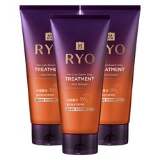 AMORE PACIFIC RYO 呂 滋養韌髮蔘層髮膜 清爽型 橘金色, 330ml, 3條