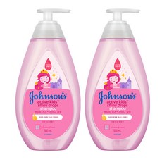 Johnson's 嬌生嬰兒 活力亮澤洗髮露, 500ml, 2瓶