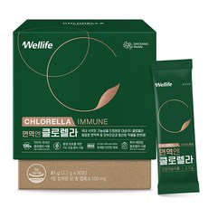 DAESANG Wellife 綠球藻萃取隨身包, 2.7g, 30包