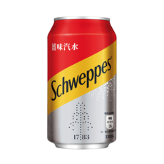 Schweppes 舒味思 薑汁汽水, 330ml, 24罐