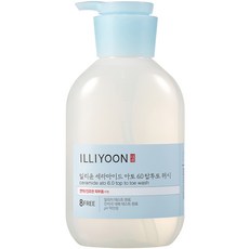 ILLIYOON 一理潤 神經醯胺溫和全效三合一洗沐浴露 無香, 500ml, 1瓶