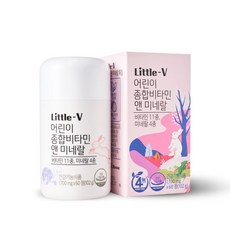 Vitamin Village Vitamin House Little V 兒童複合維生素和礦物質, 60顆, 1個, 60顆