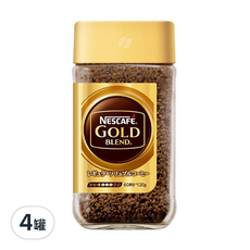 NESCAFE 雀巢咖啡 金牌咖啡風味, 120g, 4罐