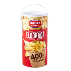 AMICA Chips 罐裝嚴選經典洋芋片, 400g, 1罐