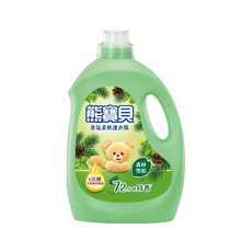 熊寶貝 柔軟護衣精 森林雪松, 3L, 1瓶