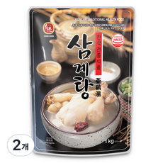 GYODONG 校洞食品 蔘雞湯, 1kg, 2個