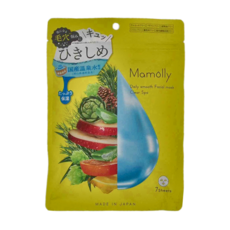 Mamolly 日常柔滑面膜 緊緻 140ml, 7片, 1包