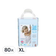 NATURE LOVE MERE Super Slim 超薄褲型尿布, XL (10~14kg), 80片