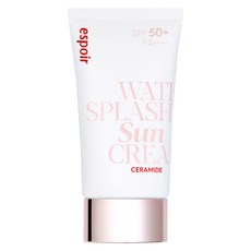 espoir 艾絲珀 神經醯胺水感防曬霜 SPF50+ PA++++, 60ml, 1個