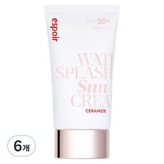 espoir 艾絲珀 水感防曬乳 SPF50+ PA++++, 60ml, 6條