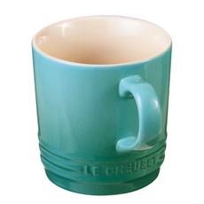 LE CREUSET 素色咖啡杯, 1個, 加勒比藍