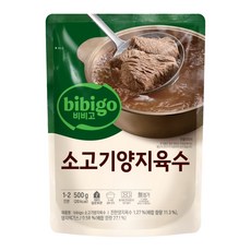 CJ bibigo 濃郁牛腩湯即食料理包, 500g, 1包