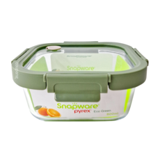 Corelle Brands 康寧餐具 Snapware Eco Green 全可拆玻璃保鮮盒, 800ml, 1個